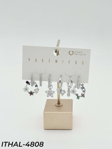 YAKEMIYOU 6'LI Set Küpe // ITHAL-4808ITHAL-4808