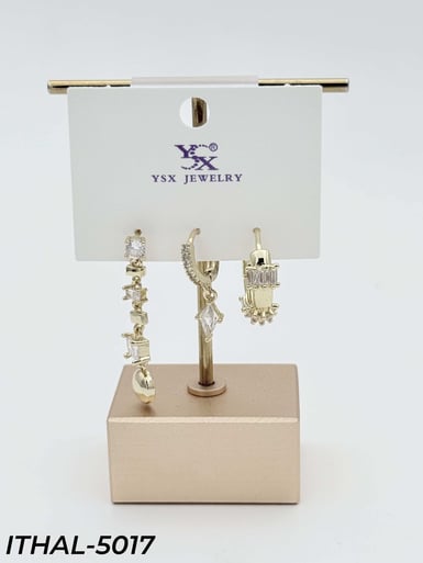 YSX 3'lü Set Küpe // ITHAL-5017ITHAL-5017