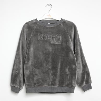 Erkek Çocuk Peluş Sweatshirt 1-5 Yaş - 322316