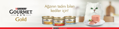 Gorumet Gold Konserve Mamalar Pet Smart'ta