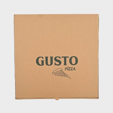 Baskılı Kraft Pizza Kutusu