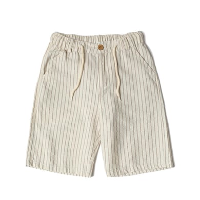 Boys Striped Linen Shorts Ages 6–16 – 123217