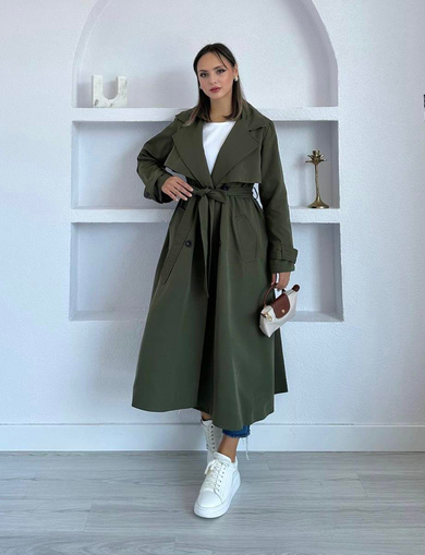 Ayda Trençkot Haki