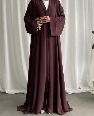 Star Abaya Kahverengi