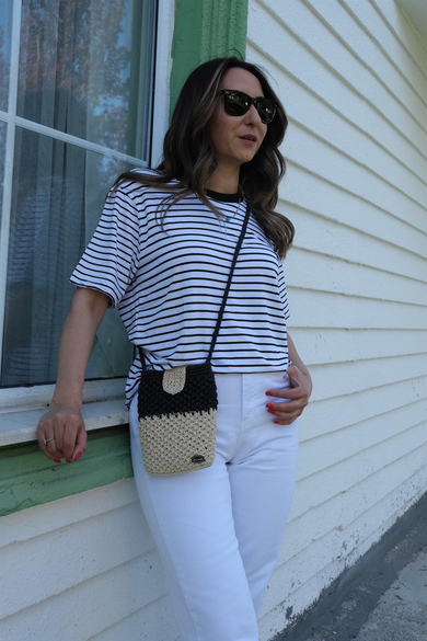 Çizgili Basic Tişört