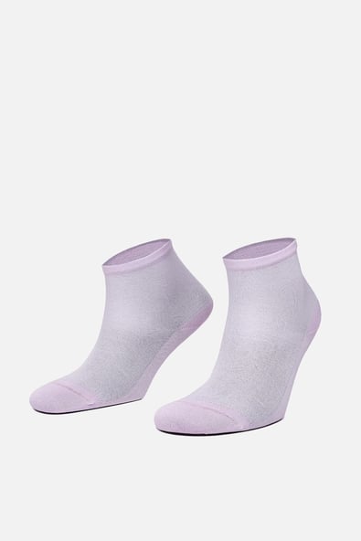 Mısırlı Kadın Merserize Tekli Pembe Soket Çorap