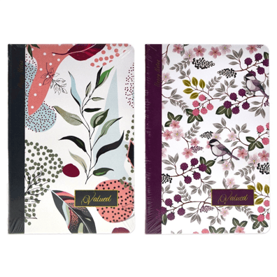 13x21 Esnek Kapak Çizgisiz Defter