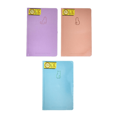13x21 İplik Dikişli Çizgili Defter