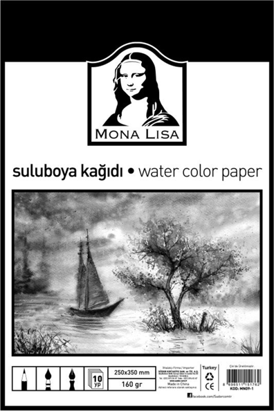 25x35 Sulu Boya Kağıdı