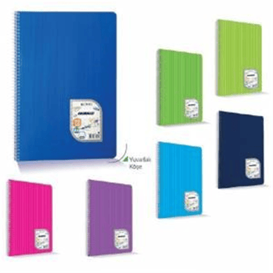 A5 Spiralli Pp Kapak Defter