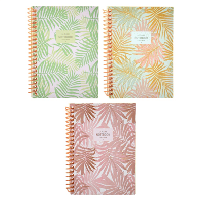 A6 Spiralli Çizgili Defter