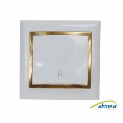 Almera Zil Anahtarı Buz Beyaz+Varak