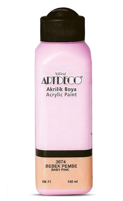 Artdeco Akrilik Boya 140 Ml Bebek Pembe 3674