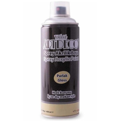 Artdeco Akrilik Sprey Boya 400 Ml Gümüş 980