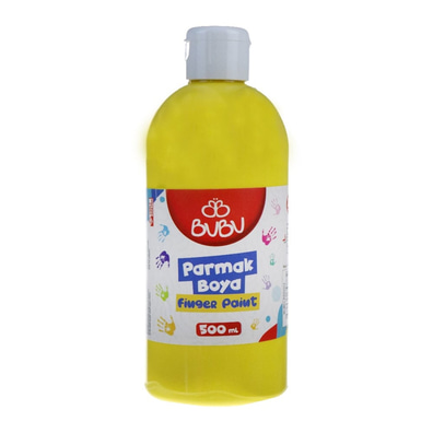Bu-Bu Parmak Boya 500 Gr. Sarı Par004
