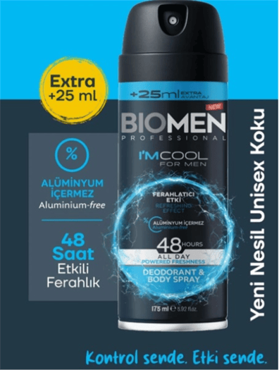 ferahlatıcı deodorant