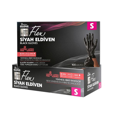 Flex Eldiven Siyah S
