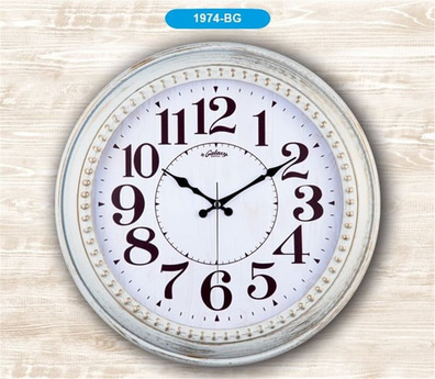 Galaxy Duvar Saati Premium Beyaz 1974-Bg