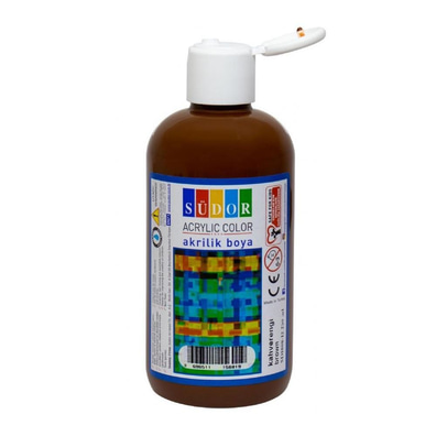 Kahverengi Akrilik Boya 250 Ml