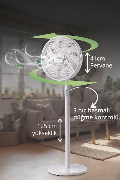 Kiwi Vantilatör Kfan-7627