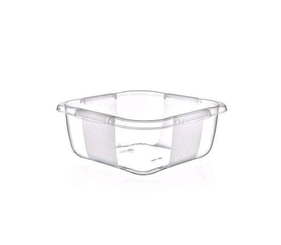 Polytime Kare Badya Bella Şeffaf 3 Litre No:1 E-164