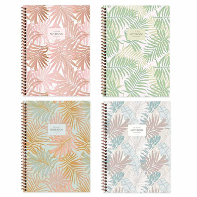 La Plume Leaves Çizgili Defter