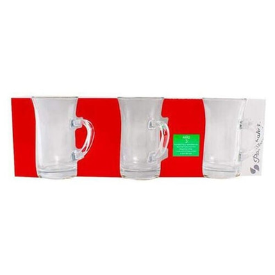 Mila 3 Lü Kulplu Meşr. Bardağı 55613