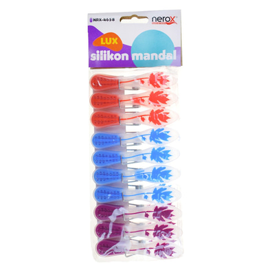 şeffaf silikon mandal