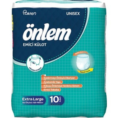 Önlem Hasta Bezi Emici Külot 10 Lu Küçük Xlarge