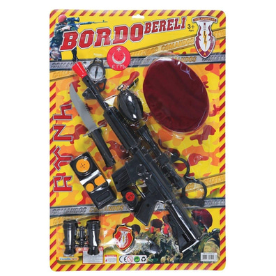 Oyuncak Bordo Bereli Set