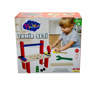 Oyuncak Tamir Seti Ahşap
