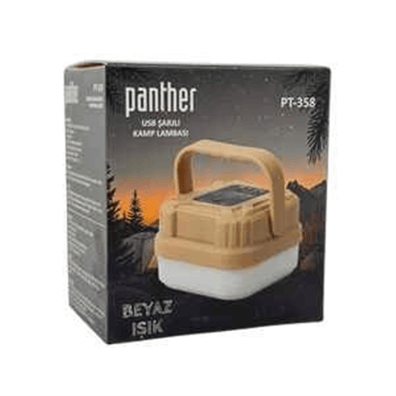Panther Usb Şarjlı Kamp Lambası Pt-358