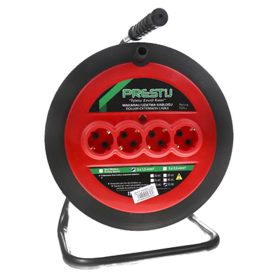 Prestıj Makaralı Kablo 3*1,5 Mm 50 Mt Pr31550