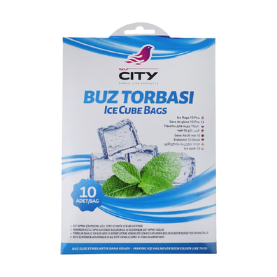 Q Clean Buz Torbası 10 Lu T-298