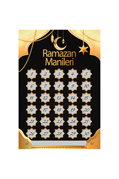 Ramazan Etkinlik Panosu