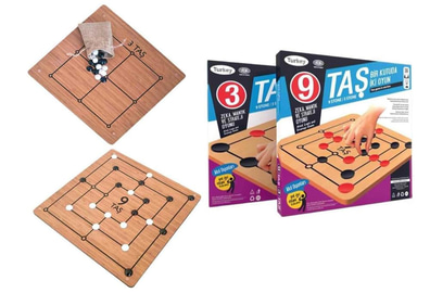 Redka 9 Taş 3 Taş Oyunu