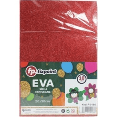 Simli Yapışkanlı Eva 20x30
