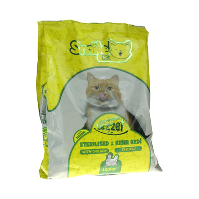 Smile Cat Kısır Kedi Tavuklu 1 Kg Mama