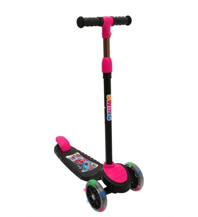 Pembe Işıklı Swing Scooter SWSC5-I | 3+ Yaş Çocuk Scooter