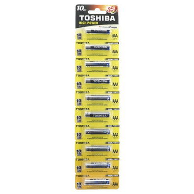 Toshiba Alkalin İnce Pil