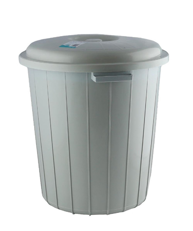 Tuffex Jumbo Gri Çöp Kovası 90lt Tp 453