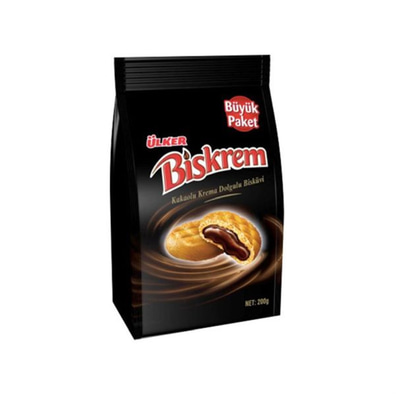 Ülker Büyük Boy Kakaolu Biskrem 200gr