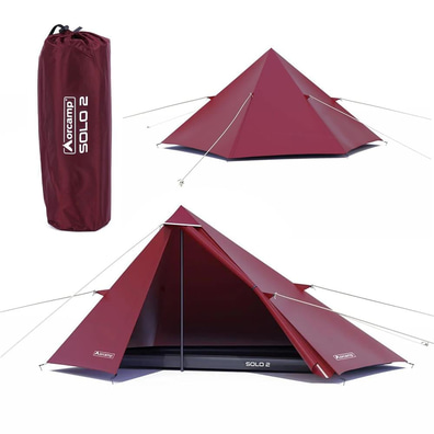 Orcamp Solo 2 kişilik trekking kamp çadırı hafif 3 mevsim