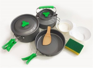 Orcamp Vesta 3’lü kamp tencere set