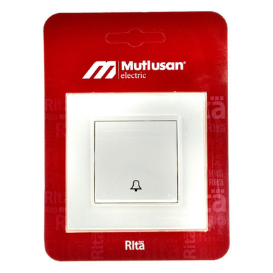 Mutlusan Rita Zil Anahtarı – Vidalı, Beyaz, Blisterli