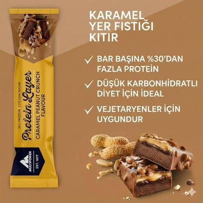 Multipower Protein Layer 18 Adet protein bar