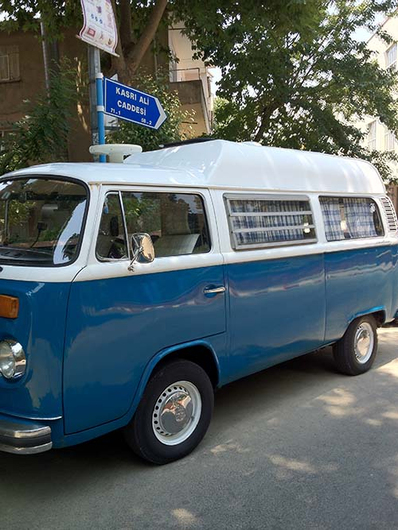 1974 Volkswagen T2 Restorasyon Yüksek Tavan