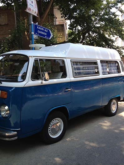 1974 Volkswagen T2 Restorasyon Yüksek Tavan