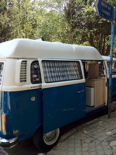 1974 Volkswagen T2 Restorasyon Yüksek Tavan