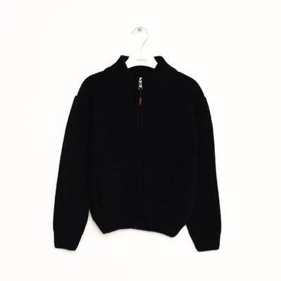 Boys Zippered Knit Cardigan Ages 1–5 – 323402